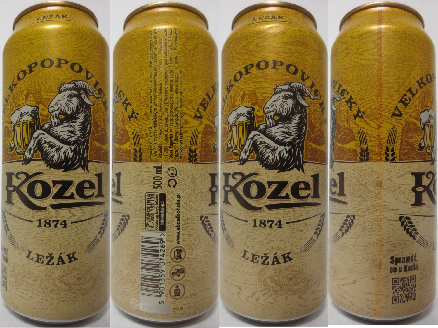 VELKOPOPOVICKÝ Kozel 1874 LEŽÁK (PL) (50cl) (B/O) č.3