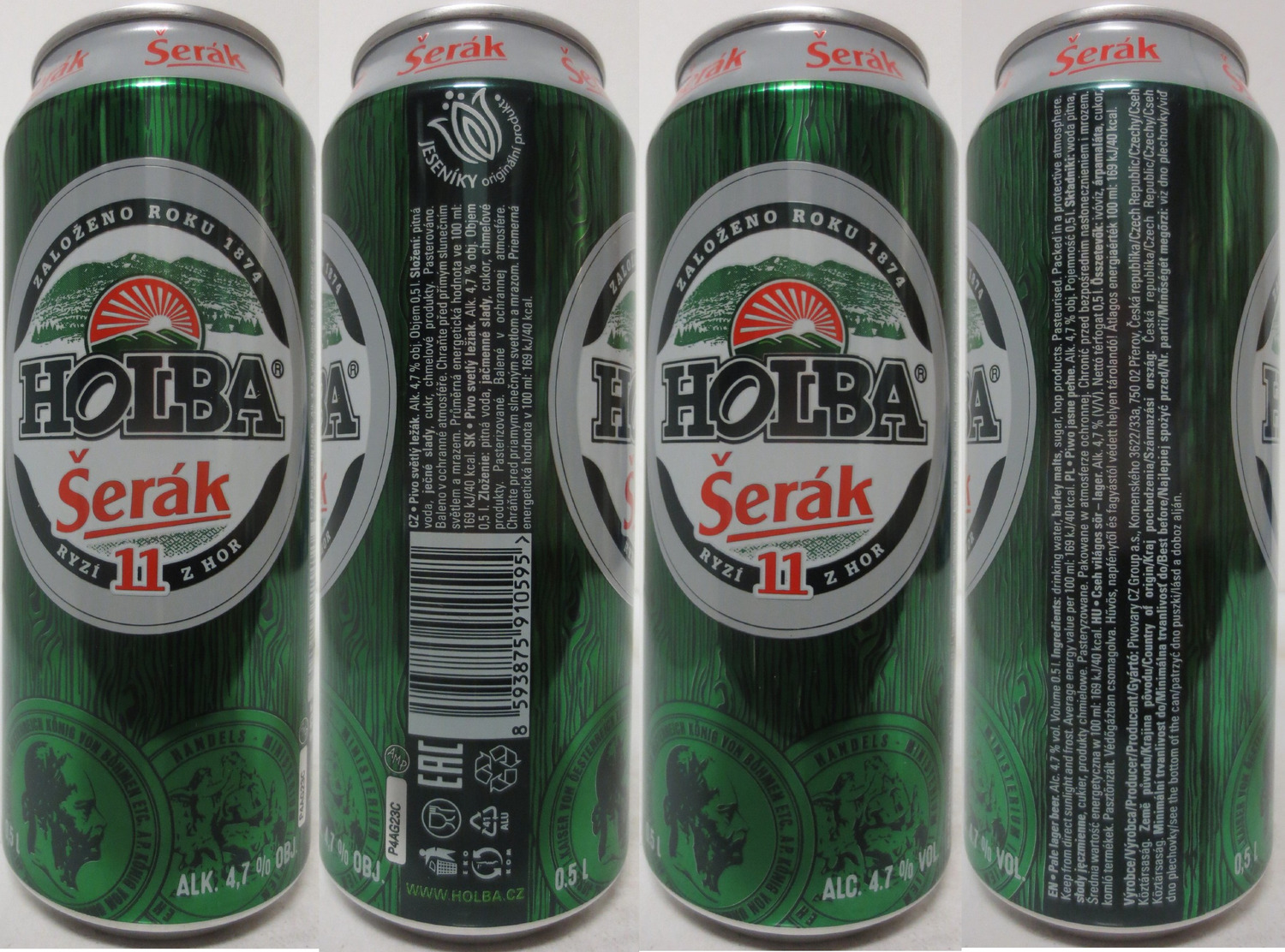 HOLBA Šerák 11 (CZ) (50cl) (B/O) č.3