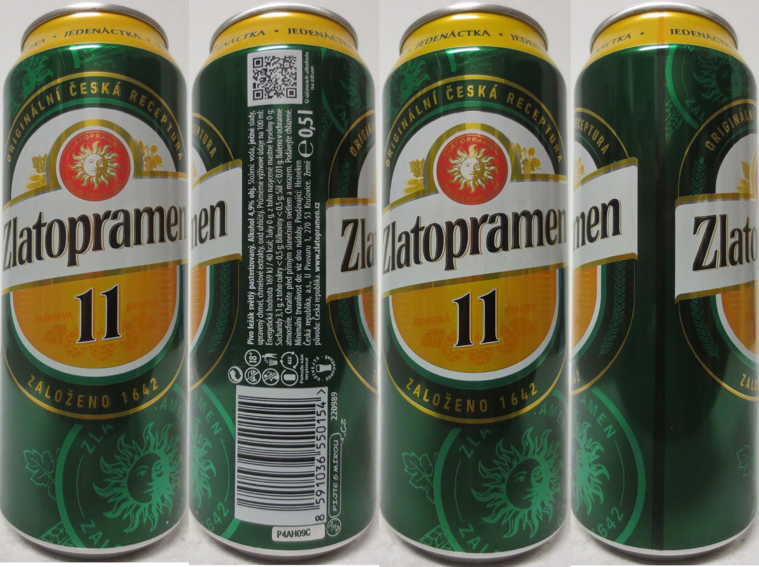Zlatopramen 11 (CZ) (50cl) (B/O) č.4