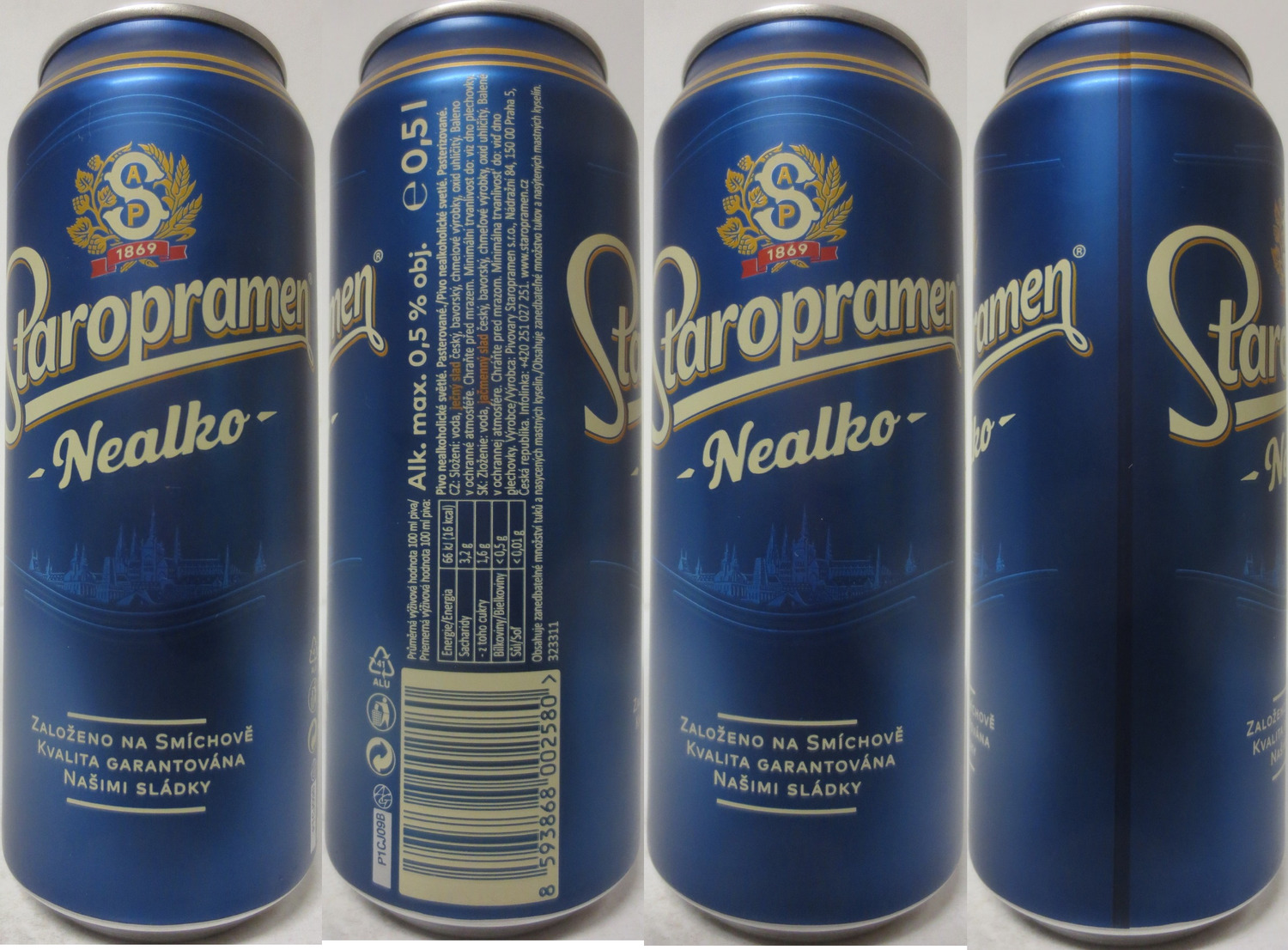 Staropramen - Nealko - (CZ) (50cl) (B/O) č.1