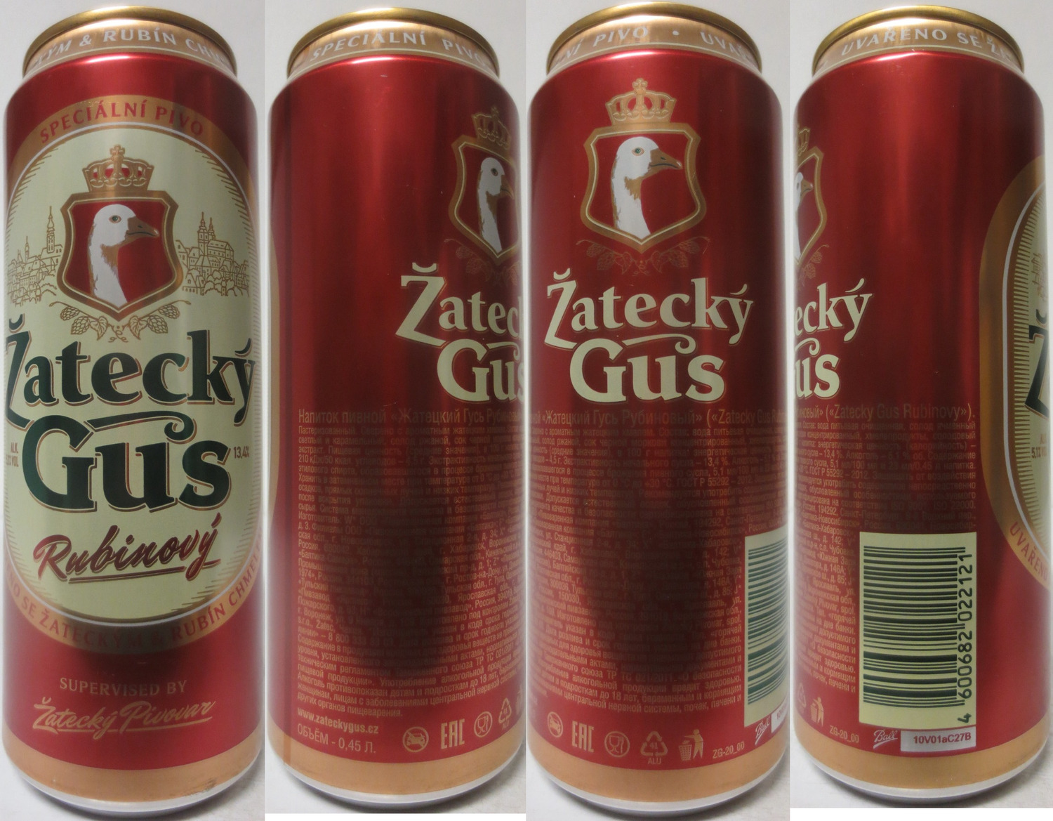 Žatecký Gus Rubínový (RU) (45cl) (B/O) č.1