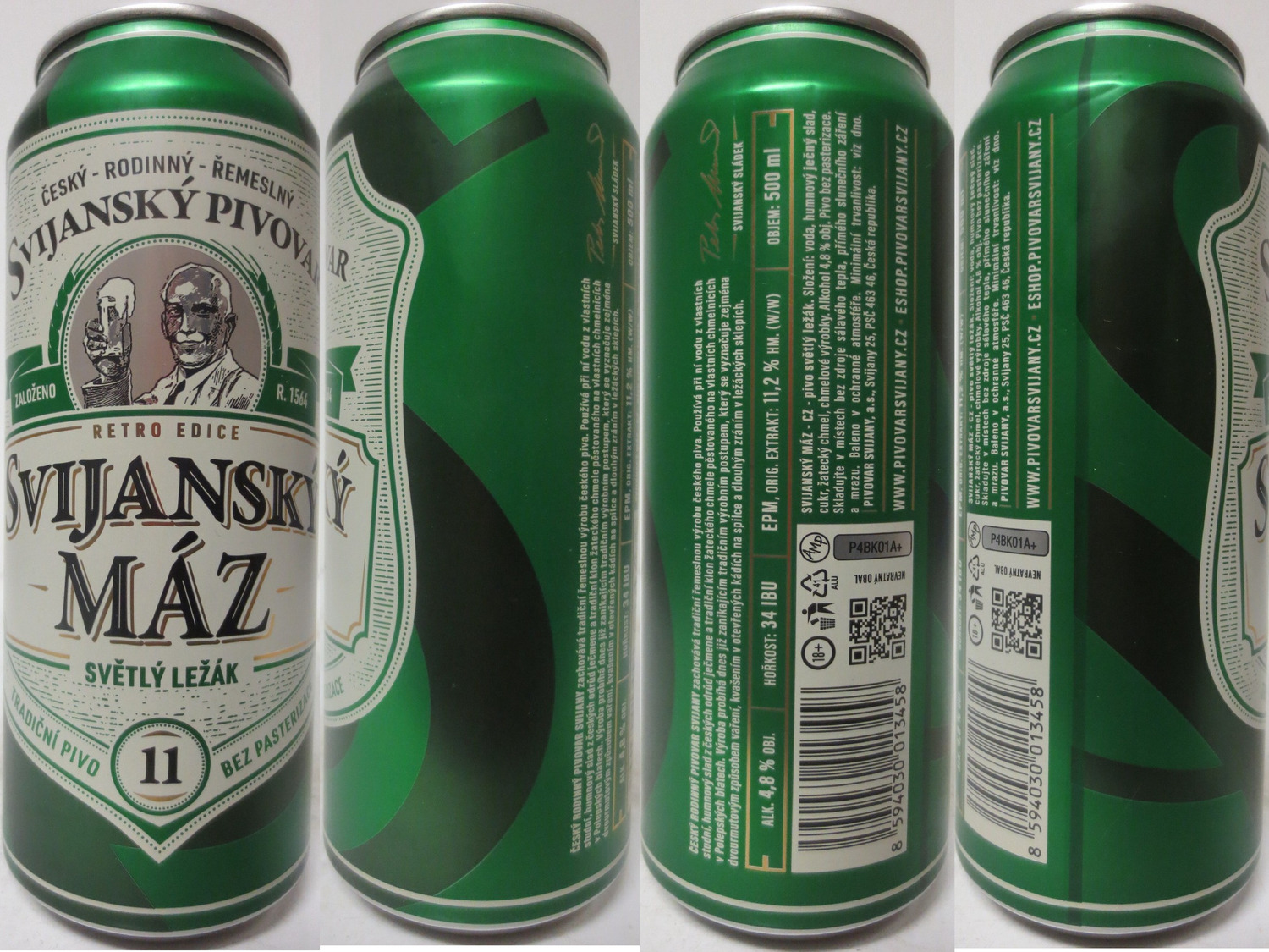 SVIJANSKÝ MÁZ SVĚTLÝ LEŽÁK 11 (CZ) (50cl) (B/O) č.2
