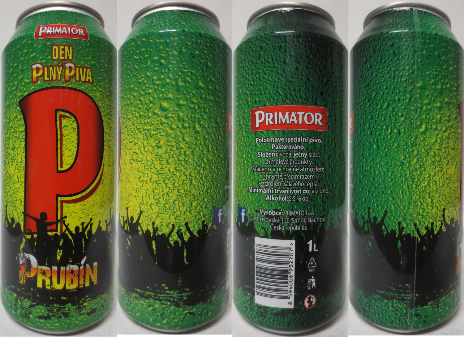 PRIMÁTOR DEN PLNÝ PIVA PRUBÍN (CZ) (100cl) (B/O) č.1