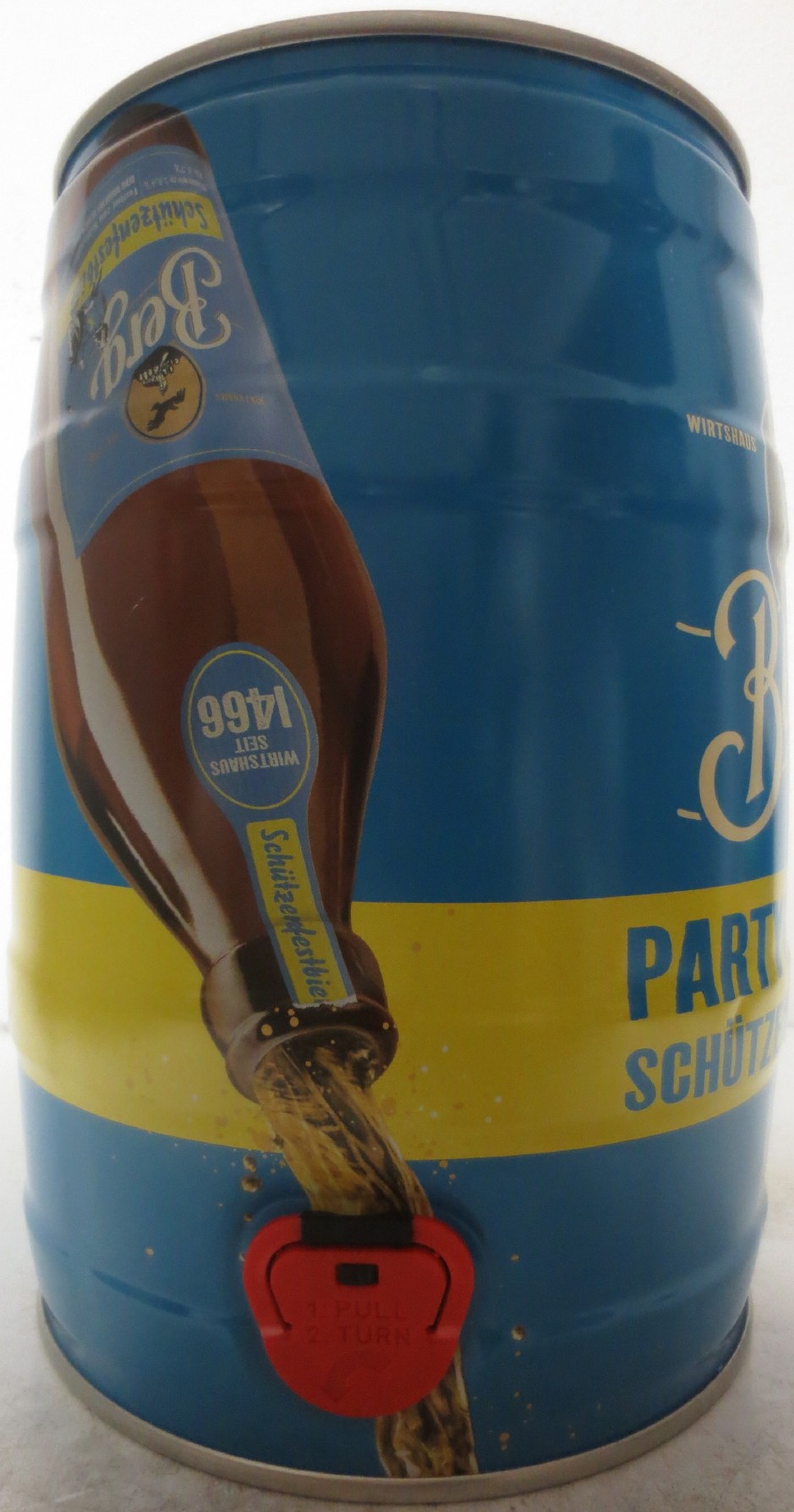 Berg PARTYFÄSSLE SCHÜTZENFESTBIER (5L) Nr.1 