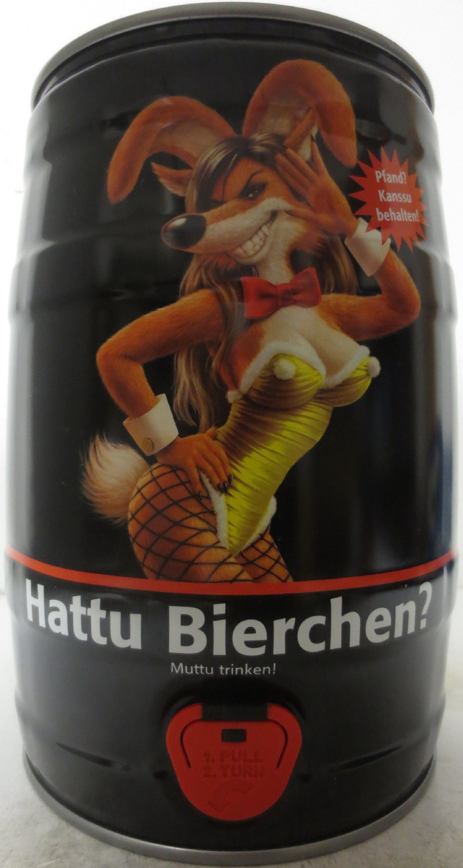 Füchschen Alt Hattu Bierchen? Muttu trinken! (5L) Nr.1 
