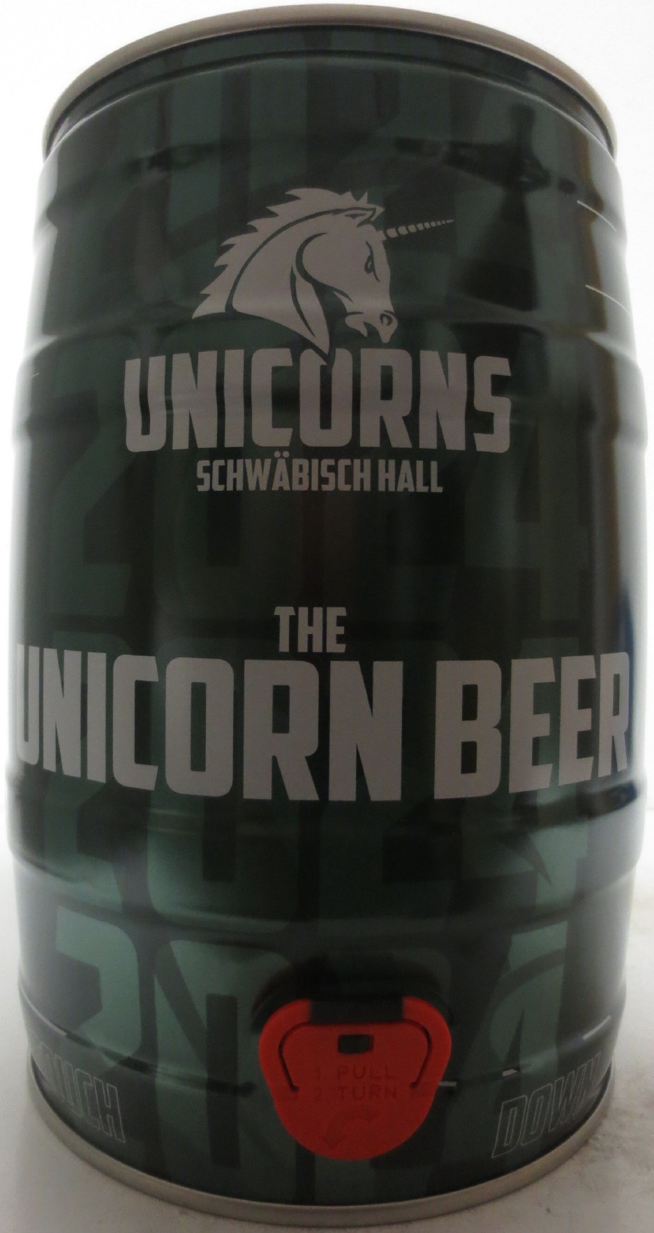 Haller Löwenbräu UNICORNS SCHWÄBISCH HALL THE UNICORN BEER (5L) Nr.1
