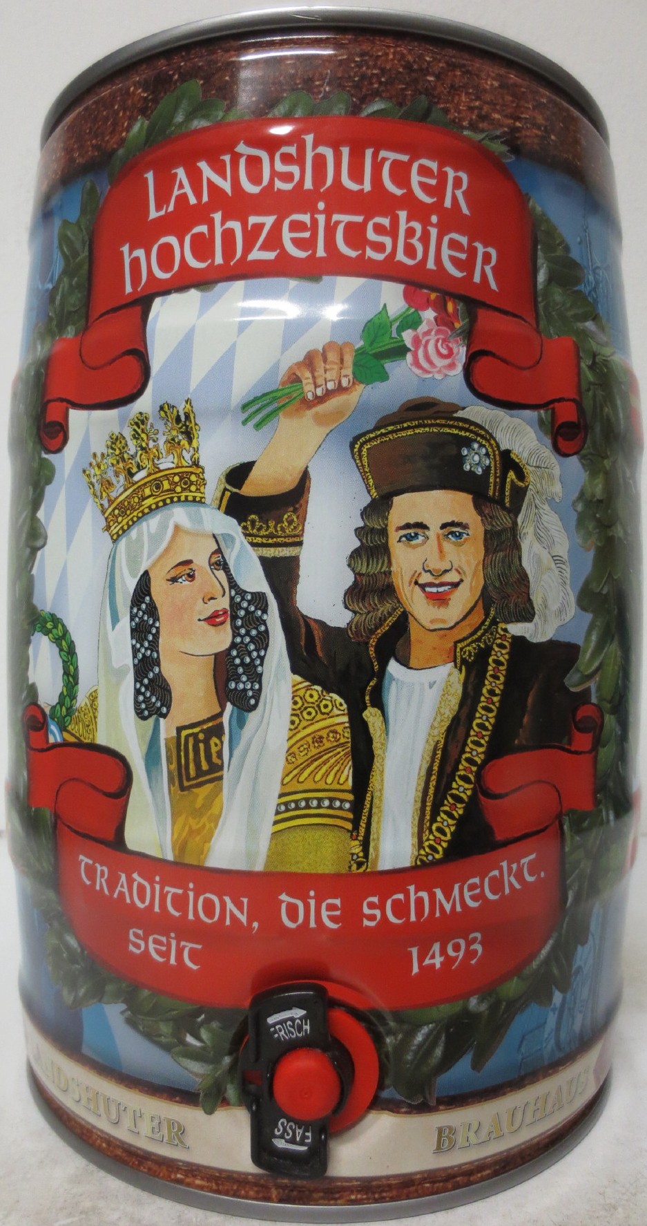 LANDSHUTER HOCHZEITSBIER TRADITION, DI SCHMECKT SEIT 1493 (5L) Nr.1 