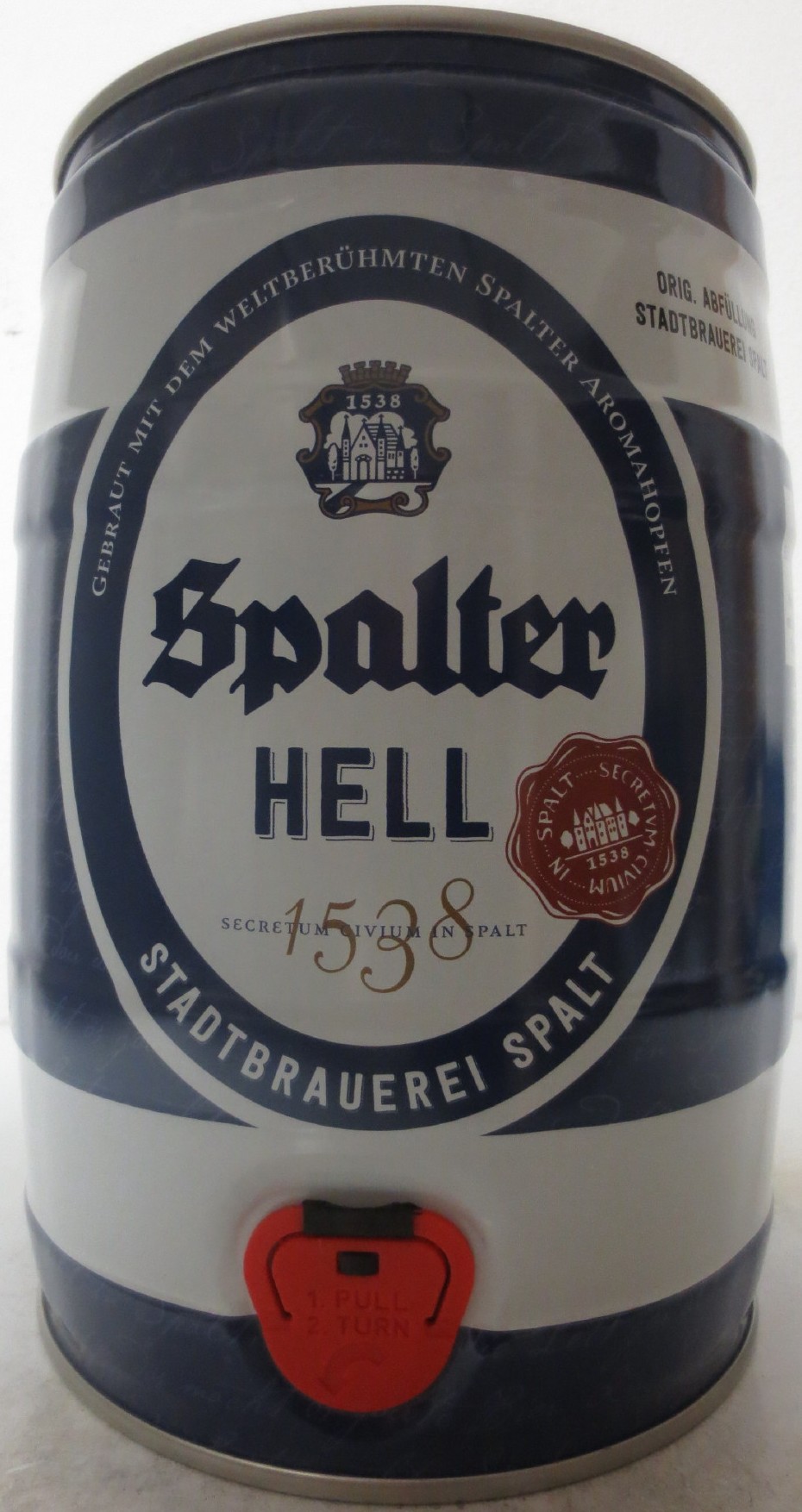 Spalter HELL 1538 STADT BRAUEREI SPALT (5L) Nr.1