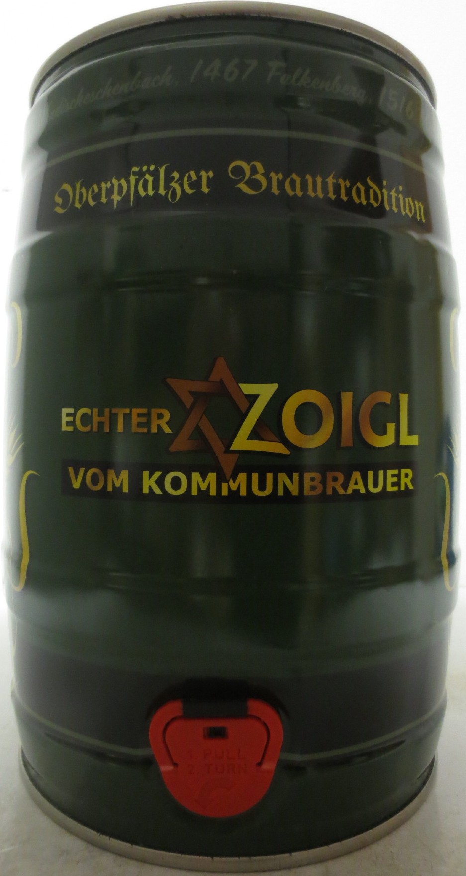 ZOIGL ECHTER VON KOMMUNBRAUER Oberpfälzer Brautradition (5L) Nr.2