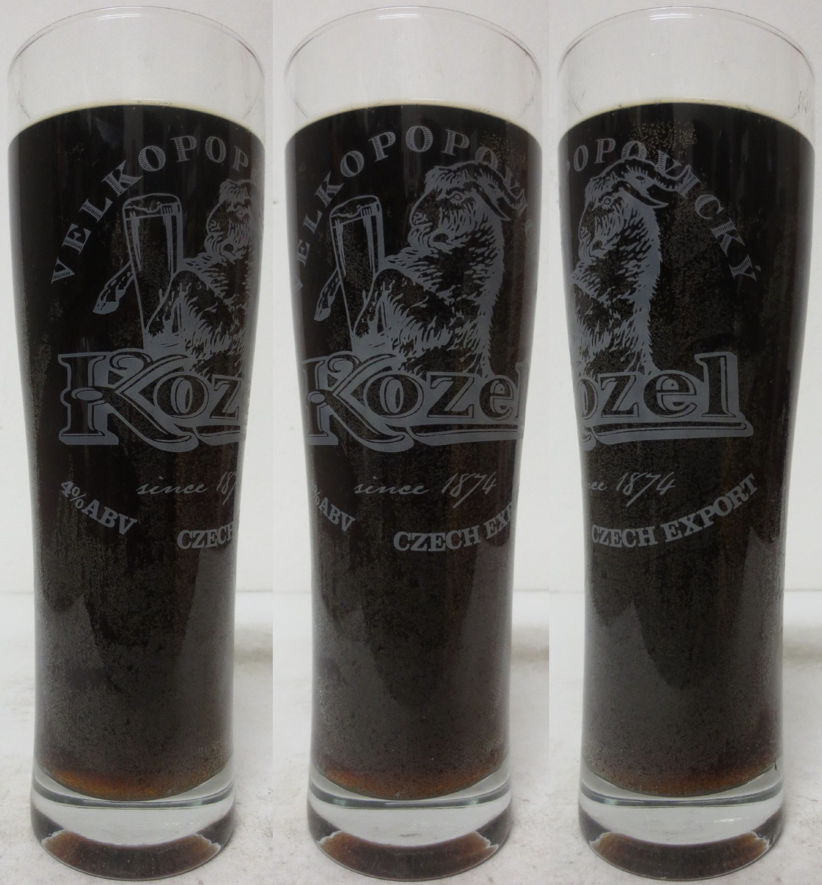 VELKOPOPOVICKÝ Kozel since 1874 4% ABV CZECH EXPORT (0,5L) 