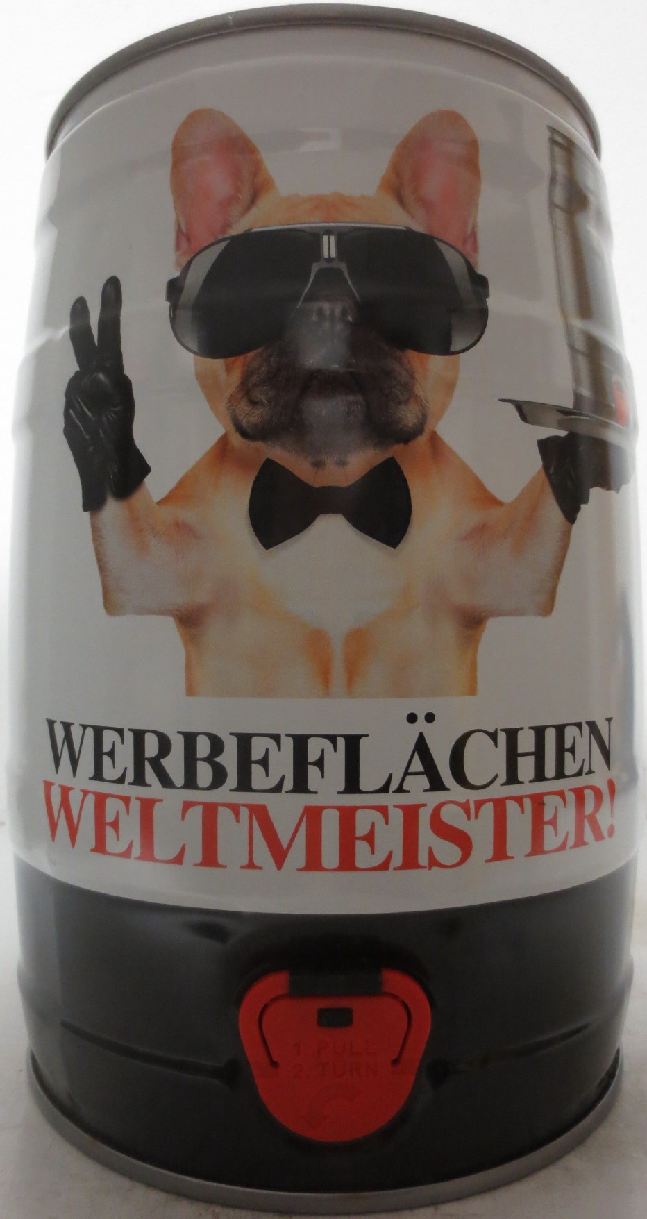 HUBER PACKAGING MyPartyKEG WERBEFLÄCHEN WELTMEISTER! Bereits ab 240 Stück (5L) Nr.1