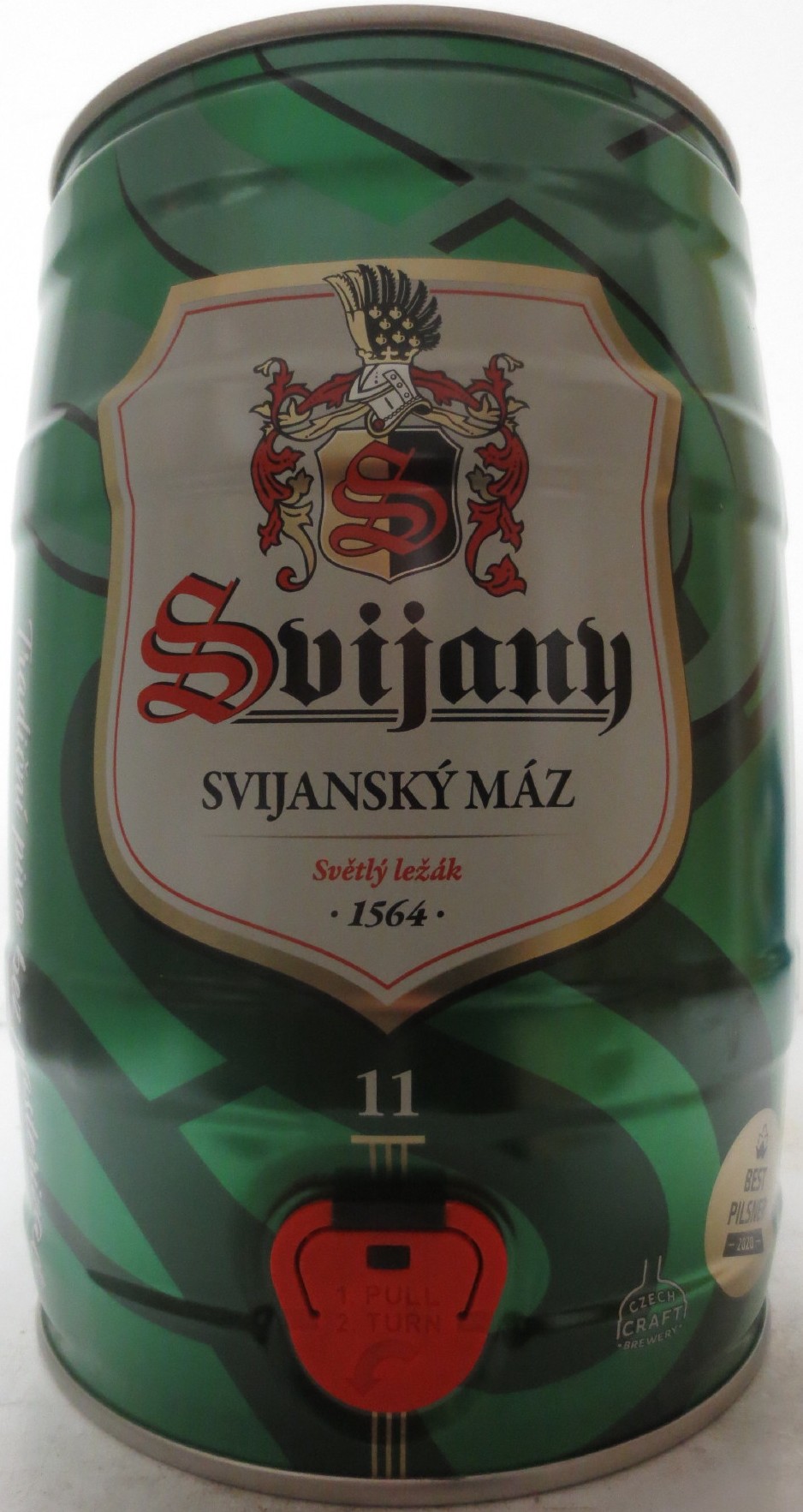 Svijany SVIJANSKÝ MÁZ Světlý ležák .1564. (5L) č.2