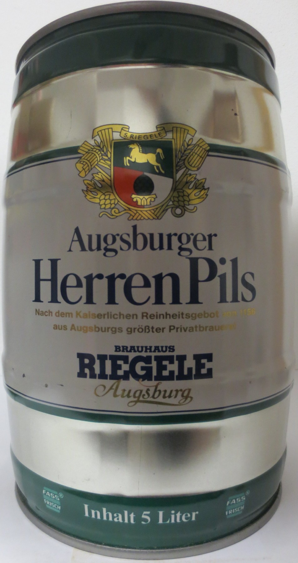 Augsburger Herren Pils BRAUHAUS RIEGLE Augsburg (5L) Nr.1 