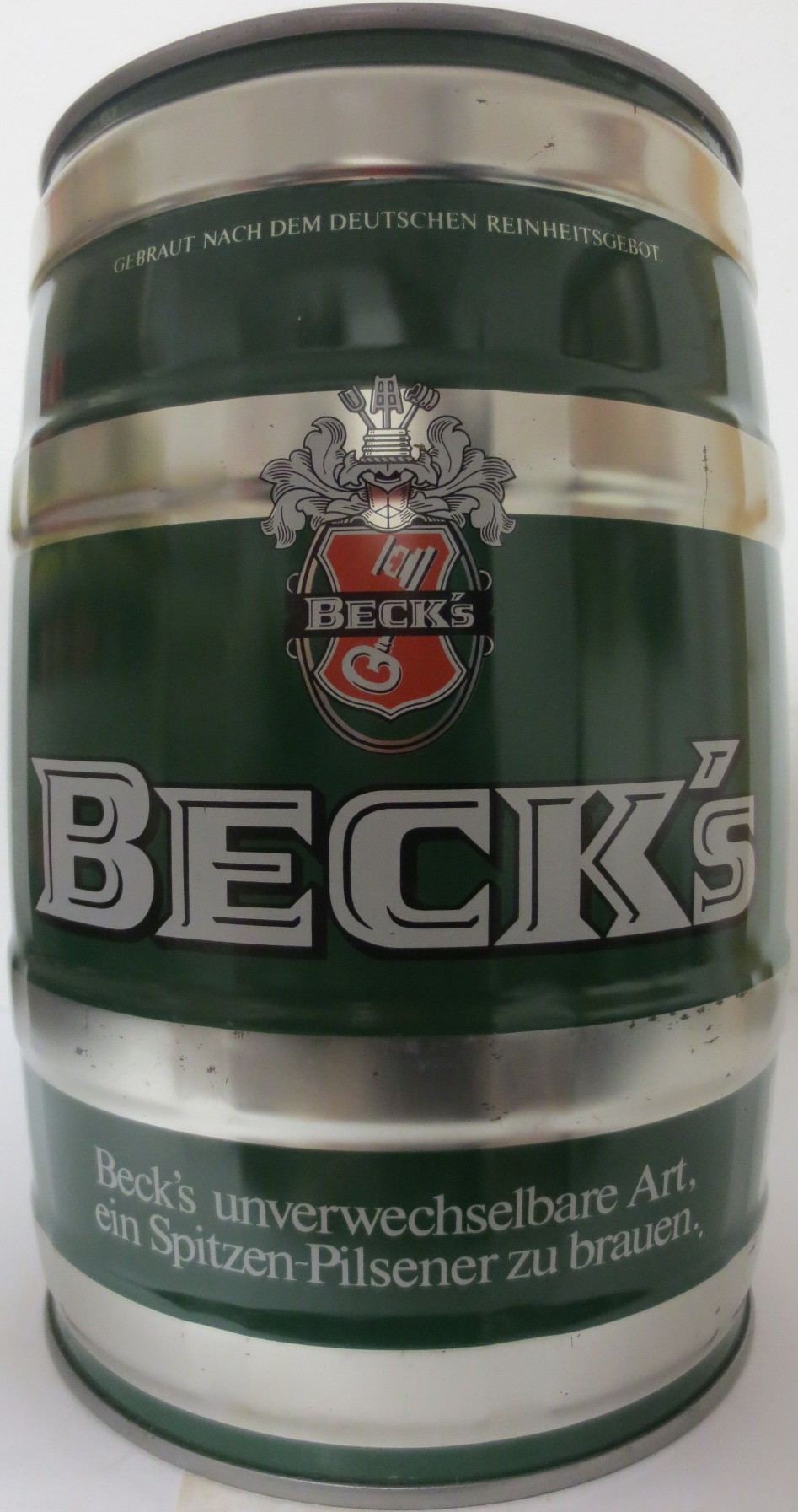 BECK´s Beck´s weltberühmte Art, ein Spitzen-Pilsener zu brauen. (5L) Nr.2