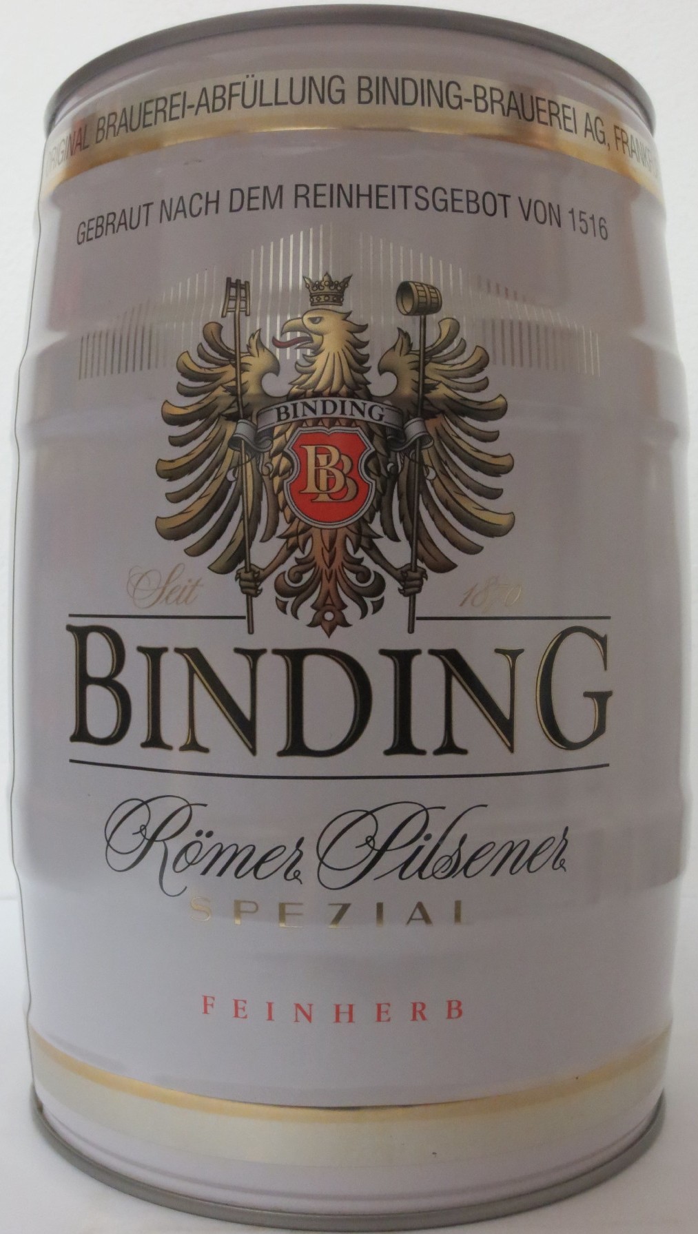 BINDING Römer Pilsener SPEZIAL FEINHERB (5L) Nr.1 