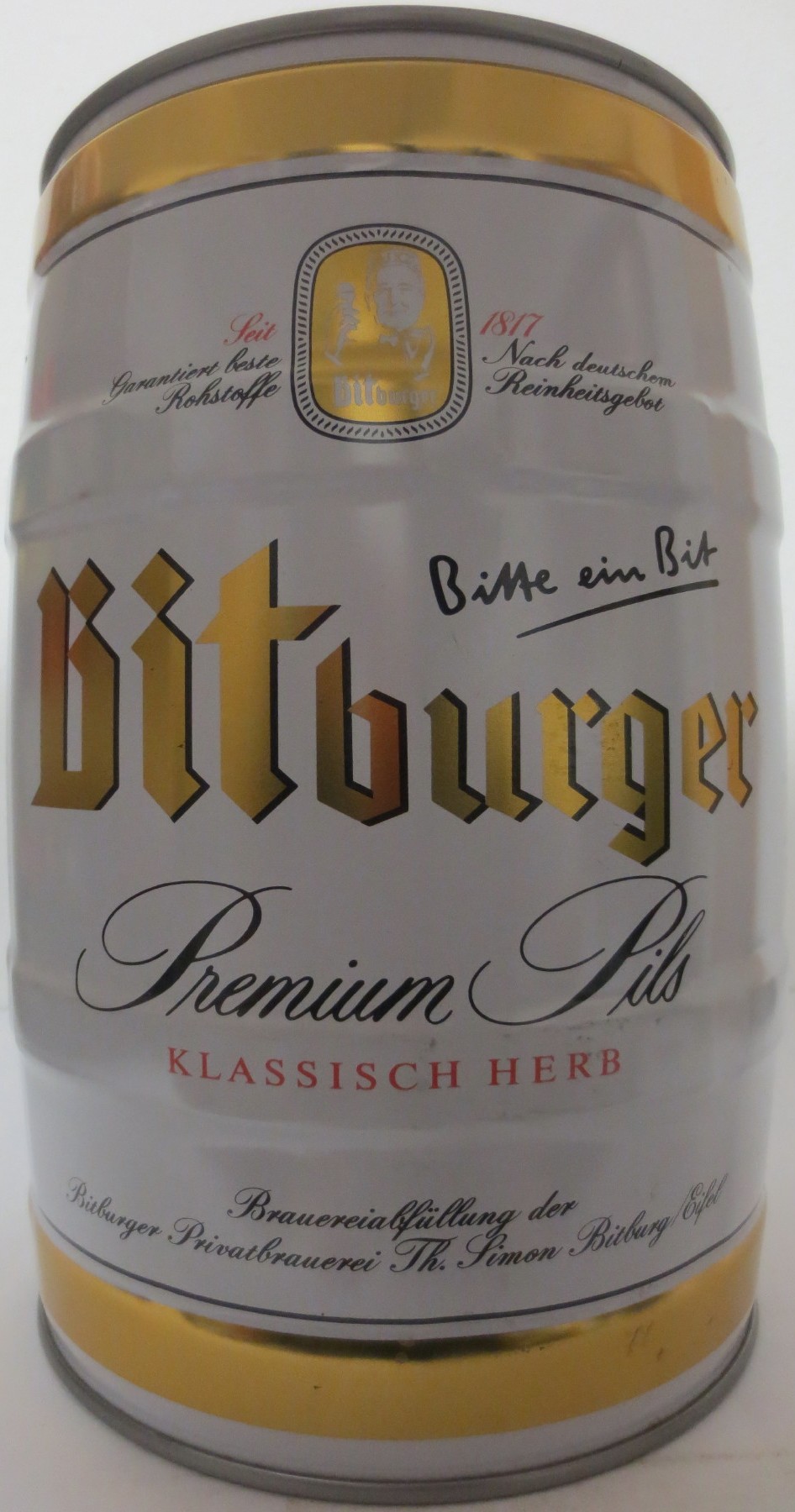 Bitburger Premium Pils KLASSISCH HERB (5L) Nr.1 