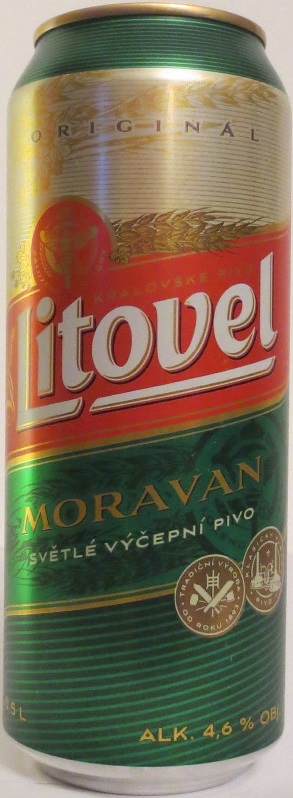 Litovel MORAVAN SVĚTLÉ VÝČEPNÍ PIVO (50cl) (B/O) č.1