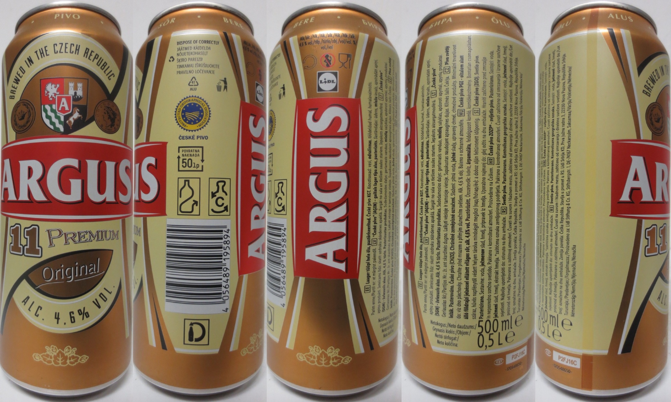 ARGUS PREMIUM Original (50cl) (B/O) č.3 
