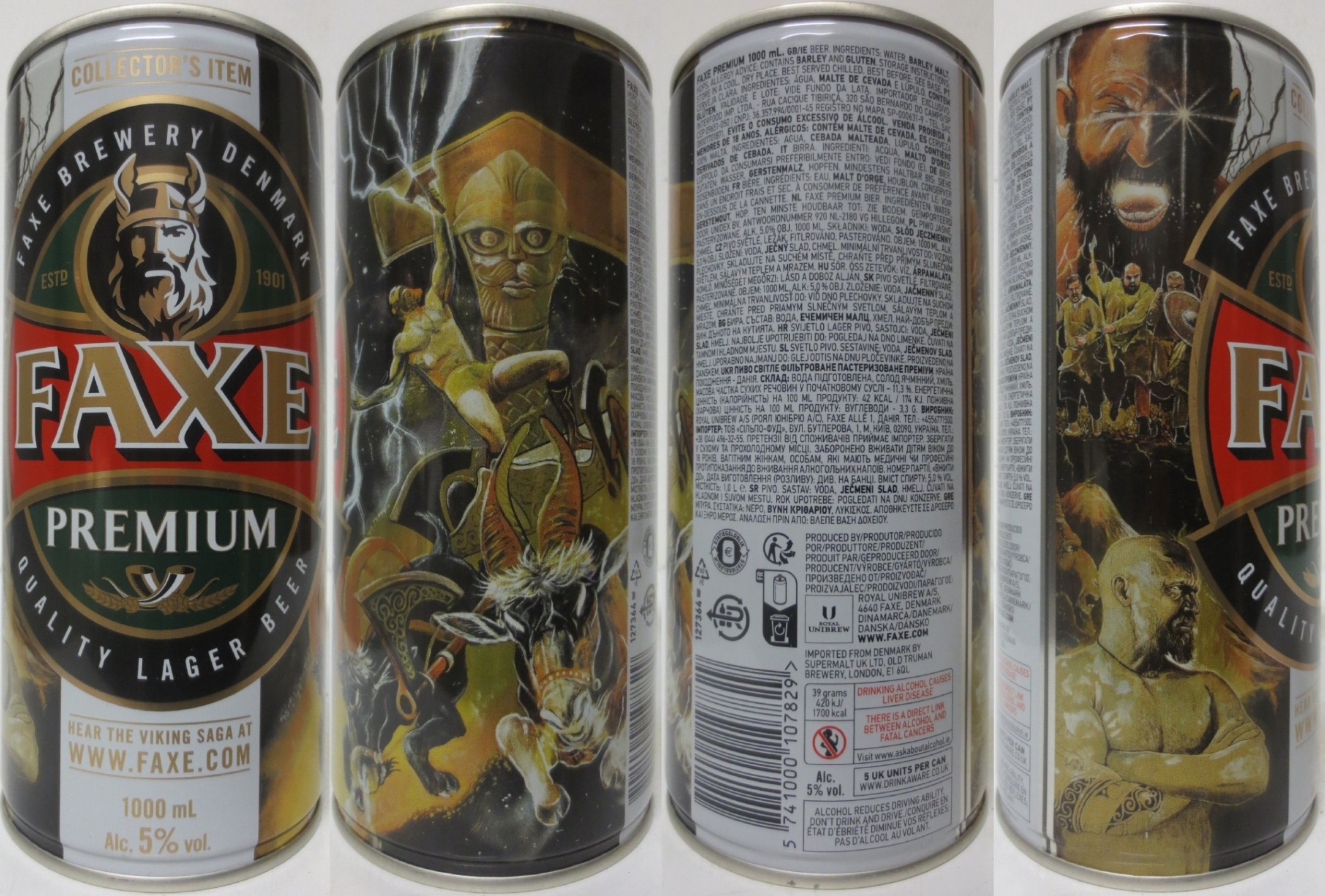 FAXE PREMIUM COLLECTOR´S ITEM (2024) (CZ) (100cl) (B/O) Nr.1 