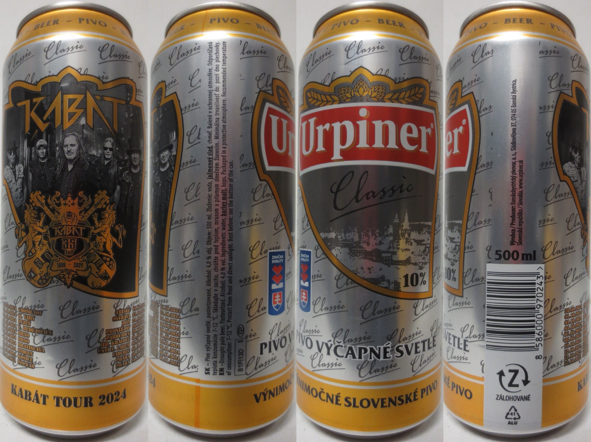 Urpiner Classic KABÁT TOUR 2024 (SK) (50cl) (B-O) č.1 