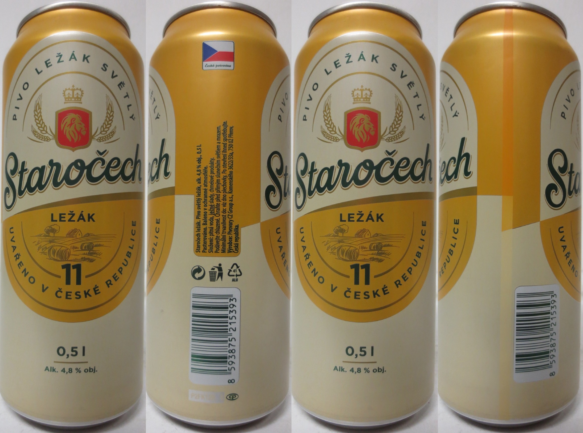 Staročech LEŽÁK 11 (50cl) (B/O) č.1