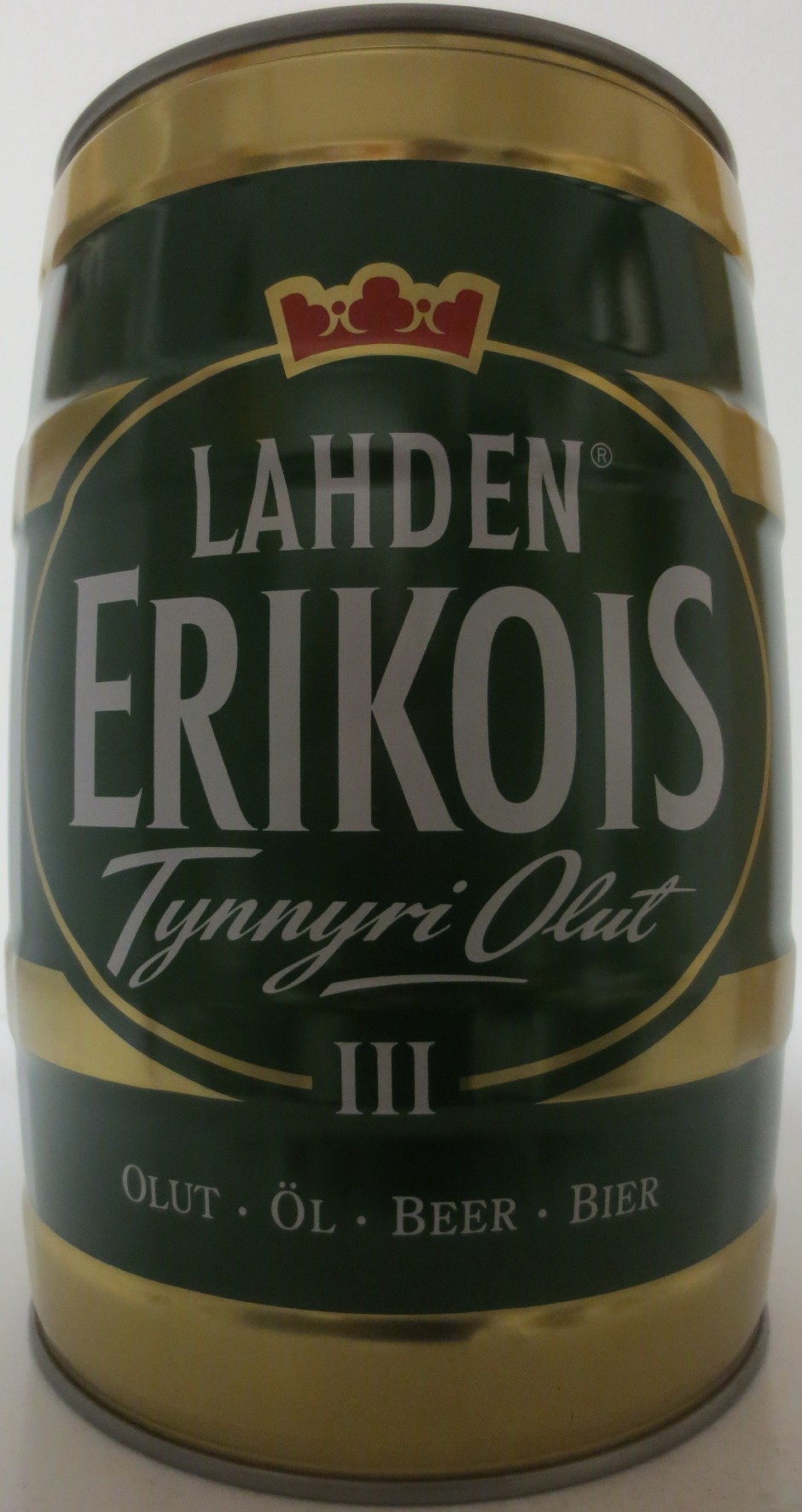 LAHDEN ERIKOIS Tynnyri Olut III (5L) Nr.1 
