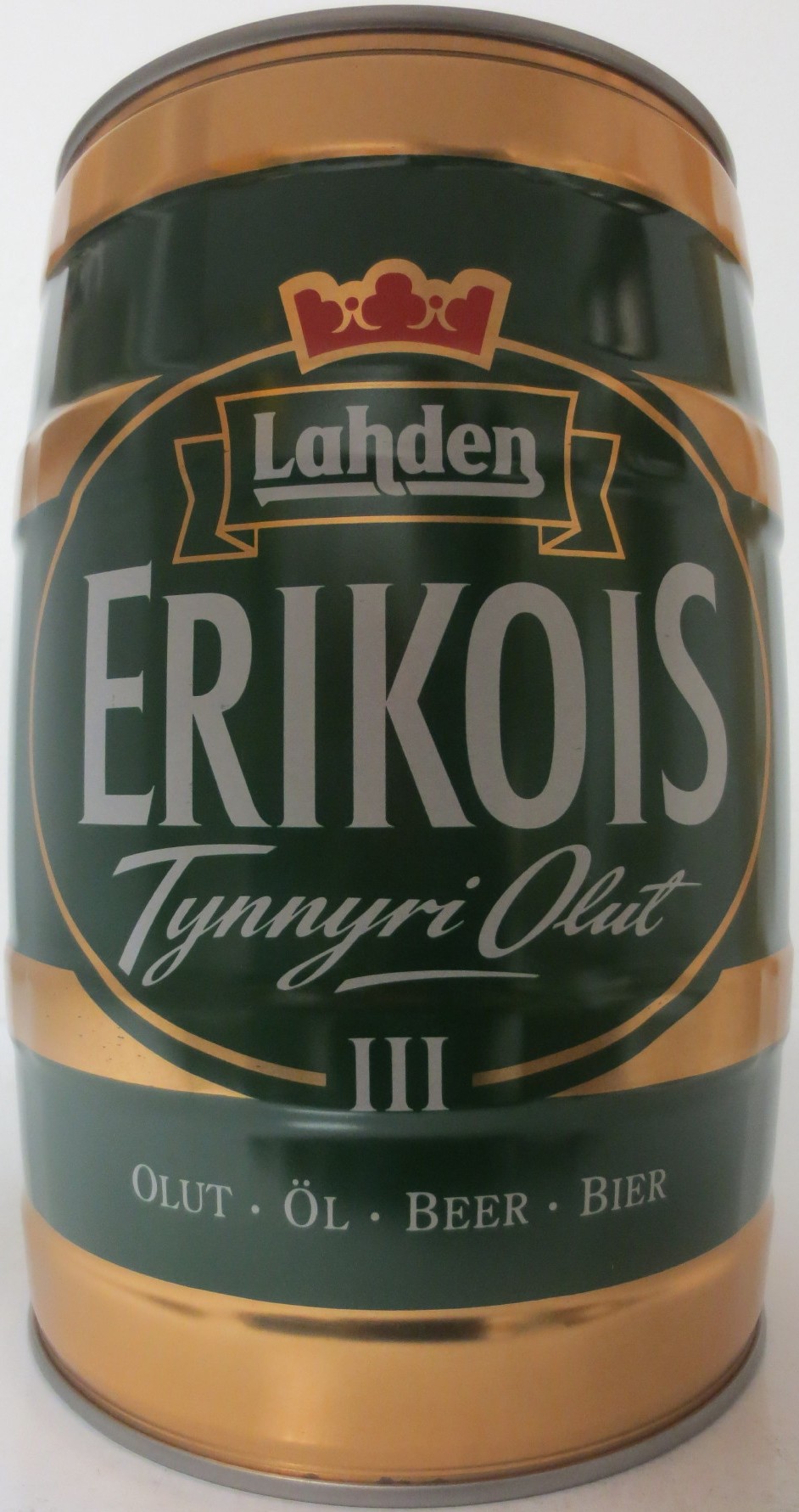LAHDEN ERIKOIS Tynnyri Olut III (5L) Nr.2 