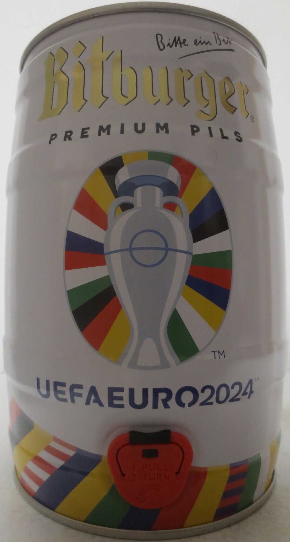 Bitburger PREMIUM PILS UEFA EURO 2024 (5L) Nr.1 