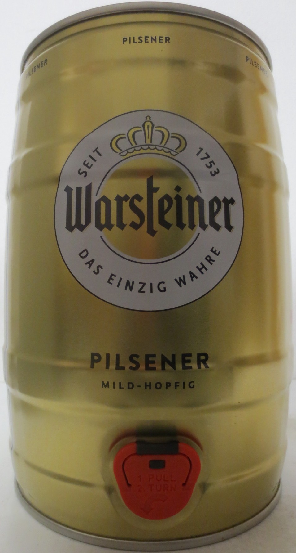 Warsteiner PILSENER MILD-HOPFIG (5L) Nr.1 