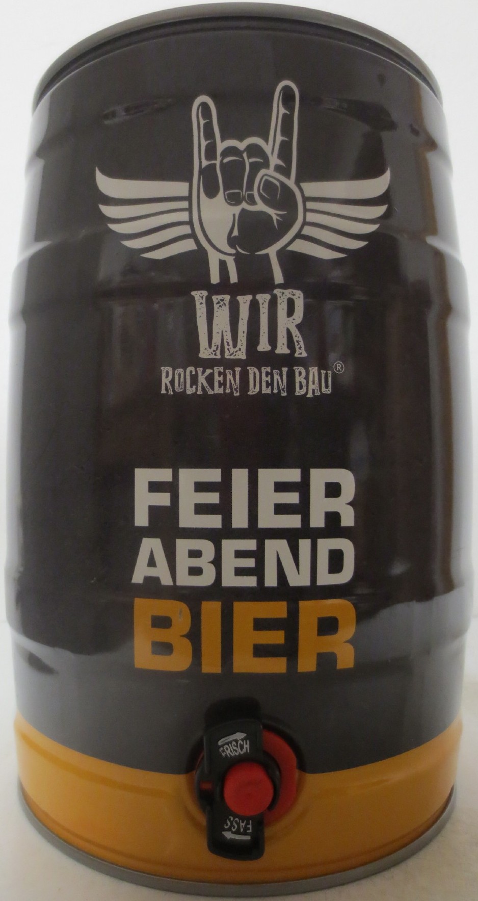 Hachenburger Pils WIR ROCKEN DEN BAU FEIER ABEND BIER (5L) Nr.1 