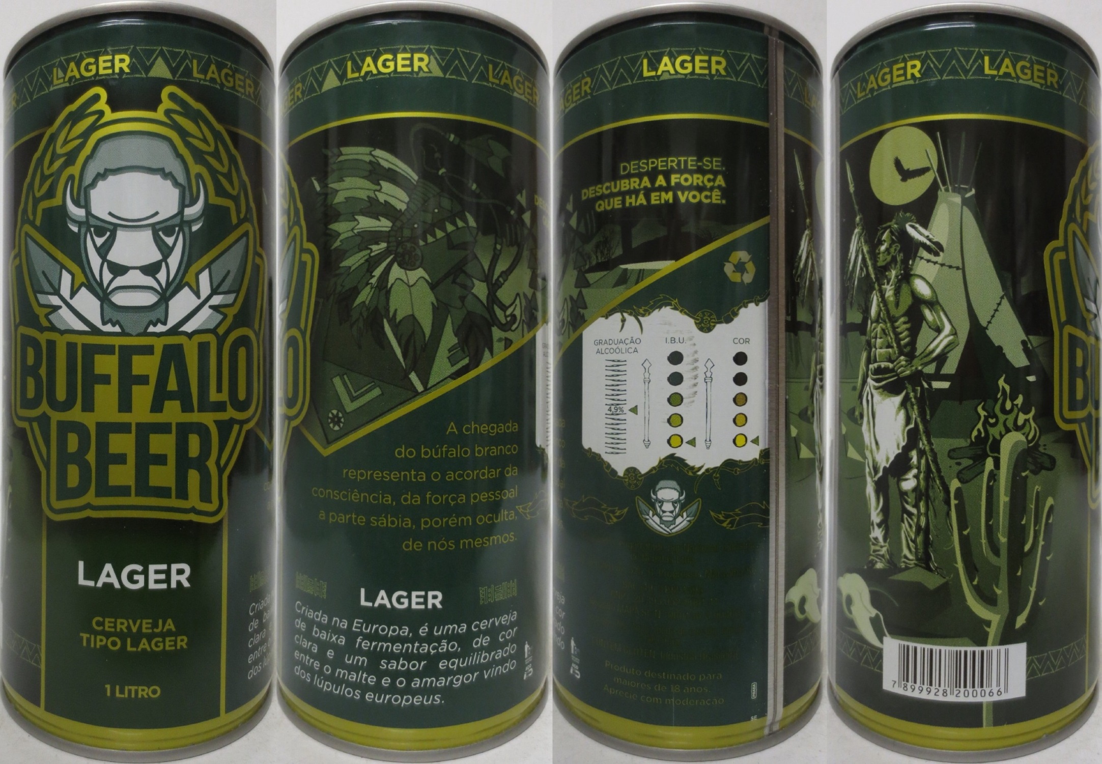 BUFFALO BEER LAGER (100cl) (B/O) Nr.1 
