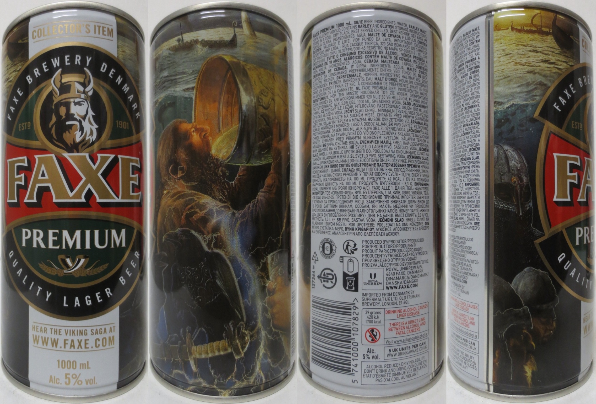 FAXE PREMIUM COLLECTOR´S ITEM (2024) (CZ) (100cl) (B/O) Nr.4 