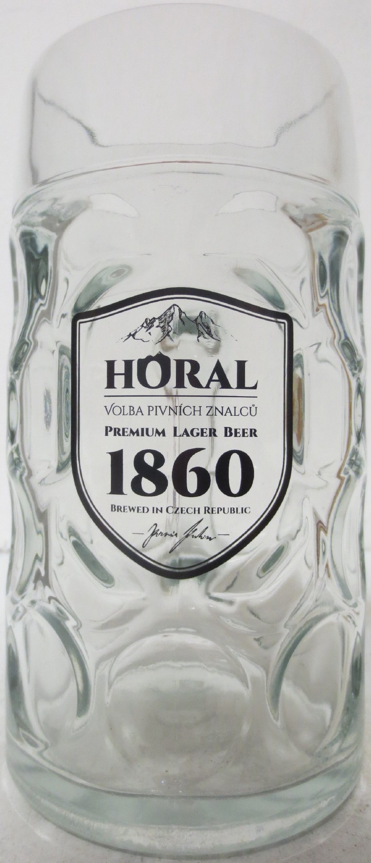 HORAL VOLBA PIVNÍCH ZNALCŮ PREMIUM LAGER BEER 1860 BREWED IN CZECH REPUBLIC (1L)