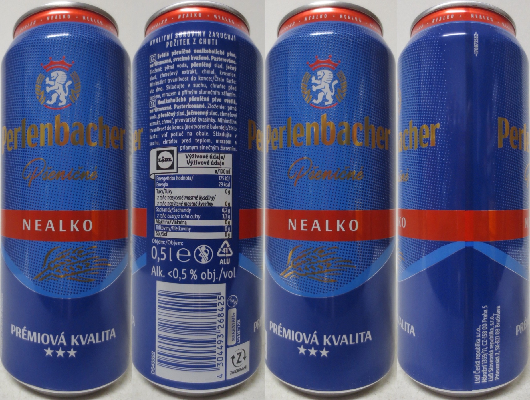 Perlenbacher Pšeničné NEALKO PRÉMIOVÁ KVALITA (50cl) (B/O) č.1