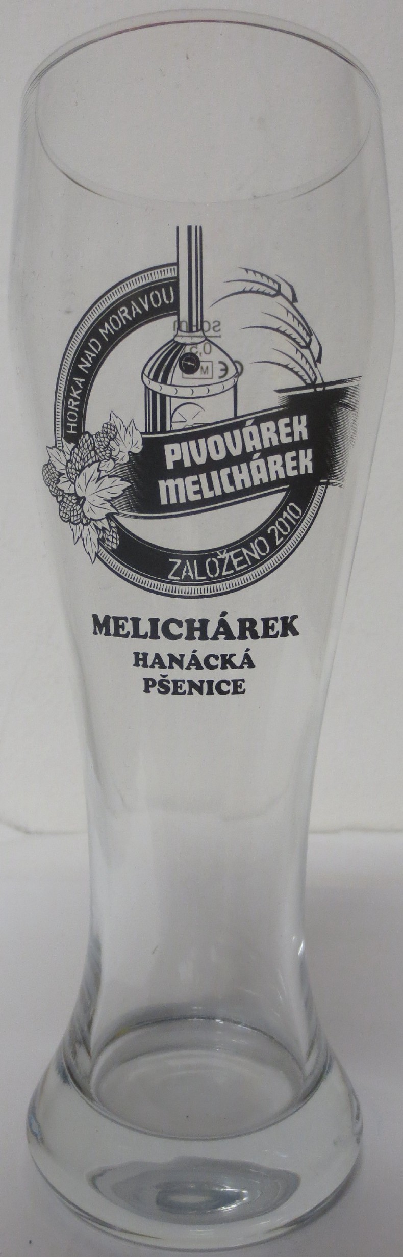 PIVOVÁREK MELICHÁREK HORKA NAD MORAVOU ZALOŽENO 2010 MELICHÁREK HANÁCKÁ PŠENICE (0,5L)