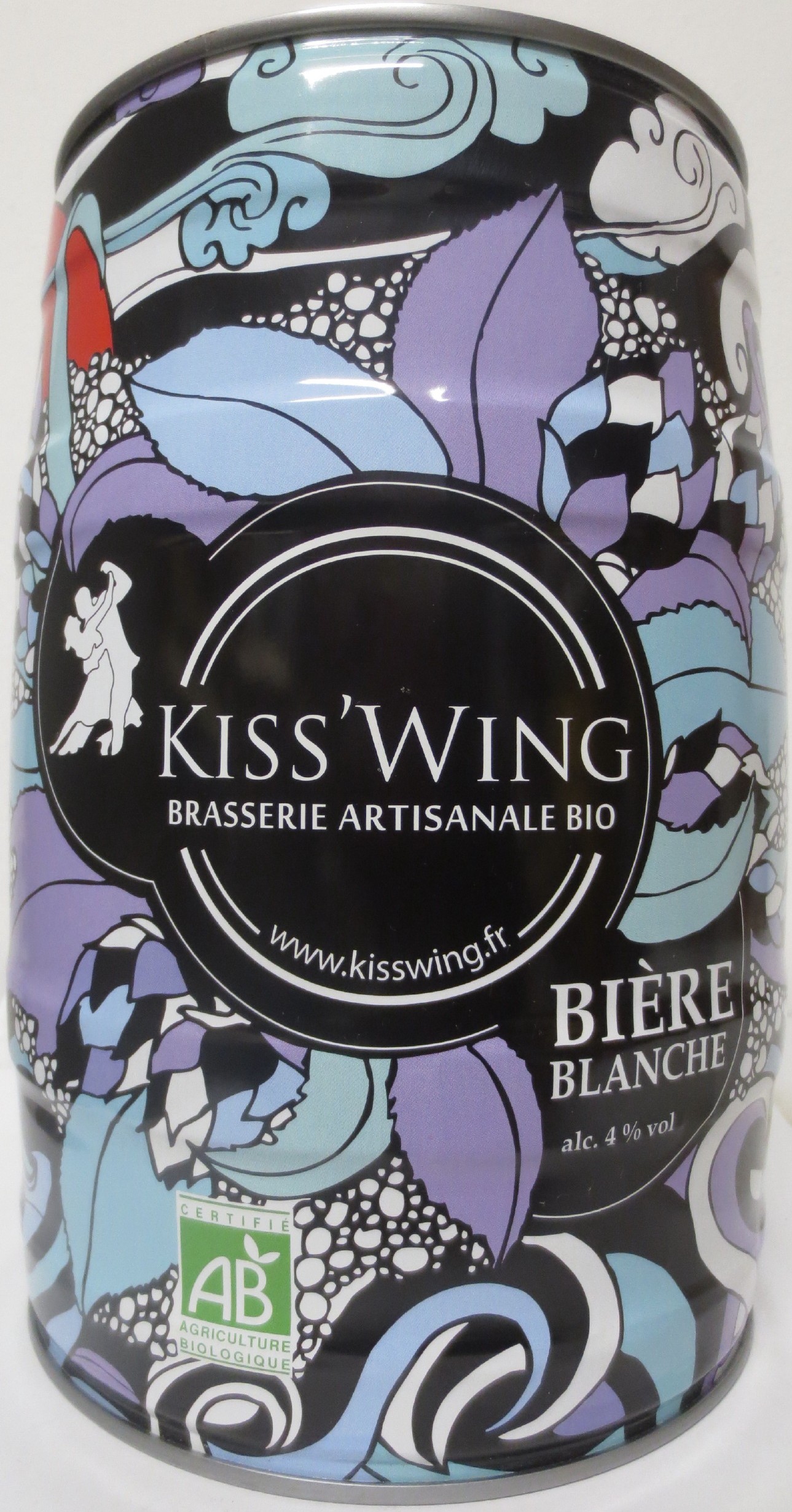 KISS'  WING BRASSERIE ARTISALANE BIO www.kisswing.fr (5L) Nr.1 