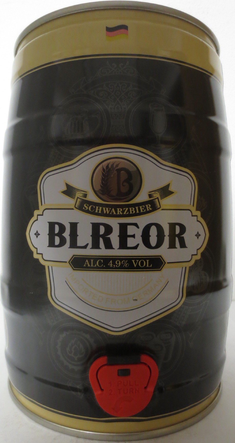 BLREOR SCHWARZBIER ALC. 4,9% VOL (5L) Nr.1 