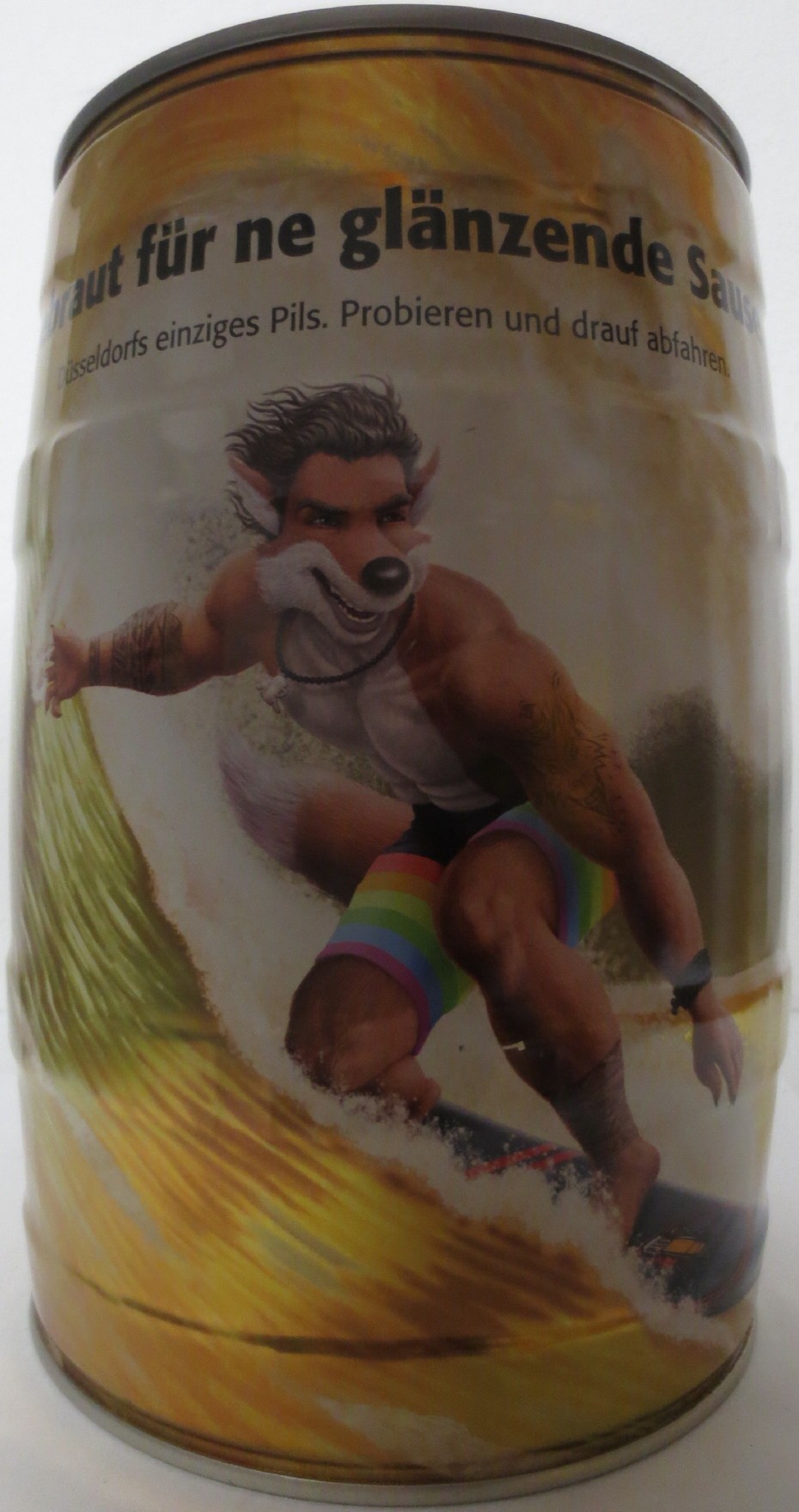 Füchschen Pils Gebraut für ne glänzende Sause. Düsseldorfs einziges Pils. Probieren und drauf abfahren. (5L) Nr.1 