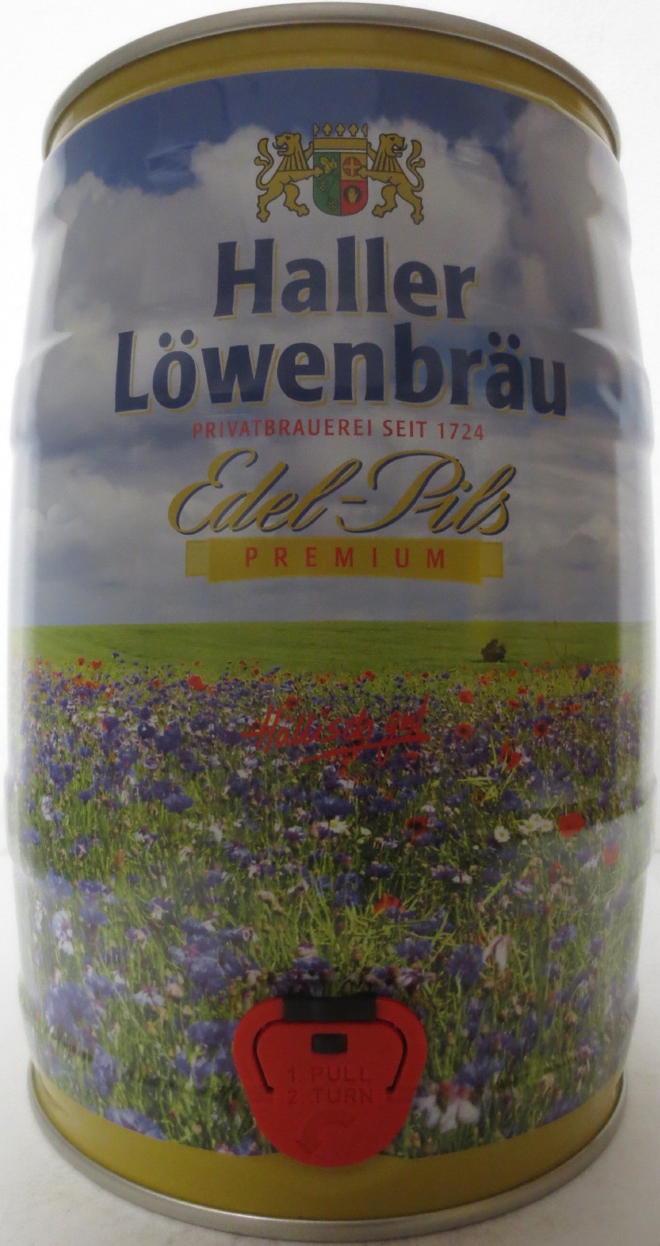 Haller Löwenbräu Edel-Pils PREMIUM (5L) Nr.6