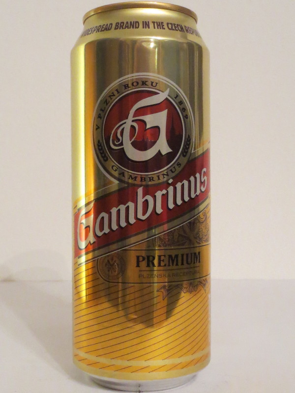 Gambrinus PREMIUM PLZEŇSKA RECEPTURA (50cl) (B/O)