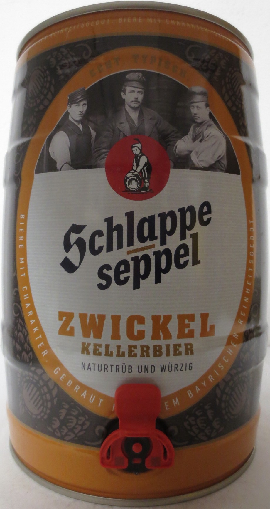 Schlappe seppel ZWICKEL KELLERBIER NATURTRÜB UND WURZIG (5L) Nr.1 