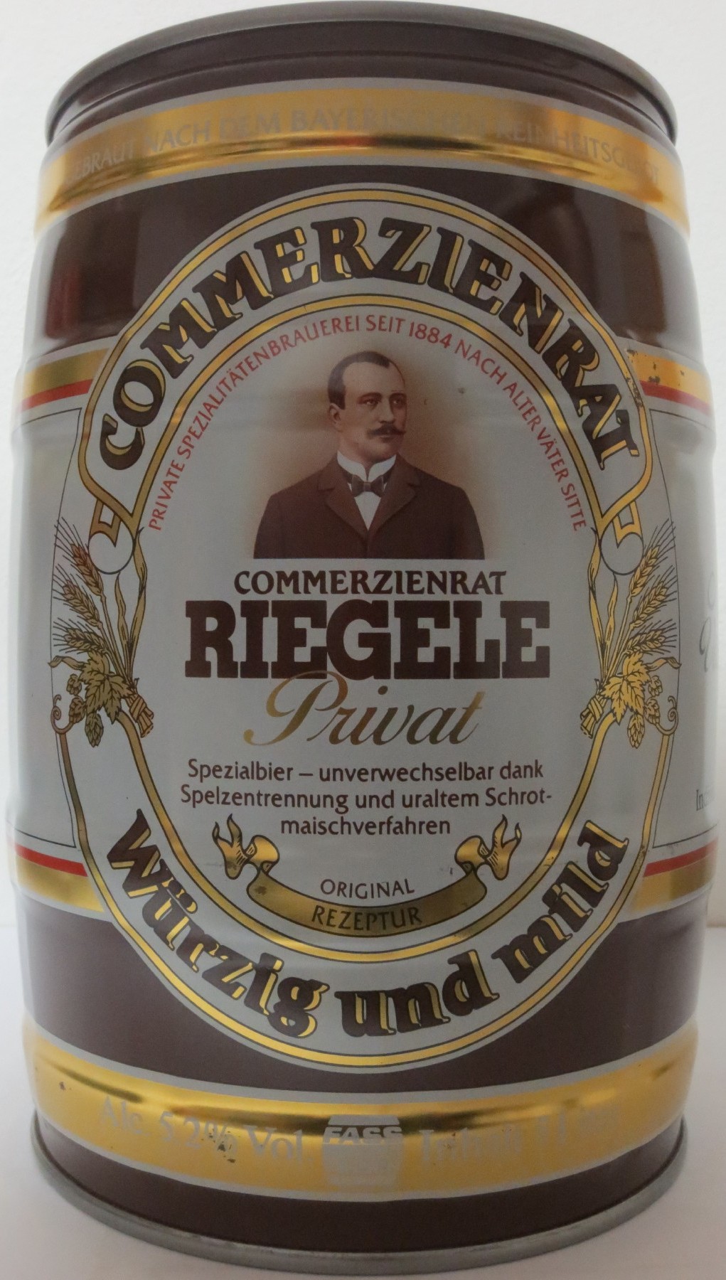 COMMERZIENRAT RIEGELE Privat Würzig und mild (5L) Nr.1 