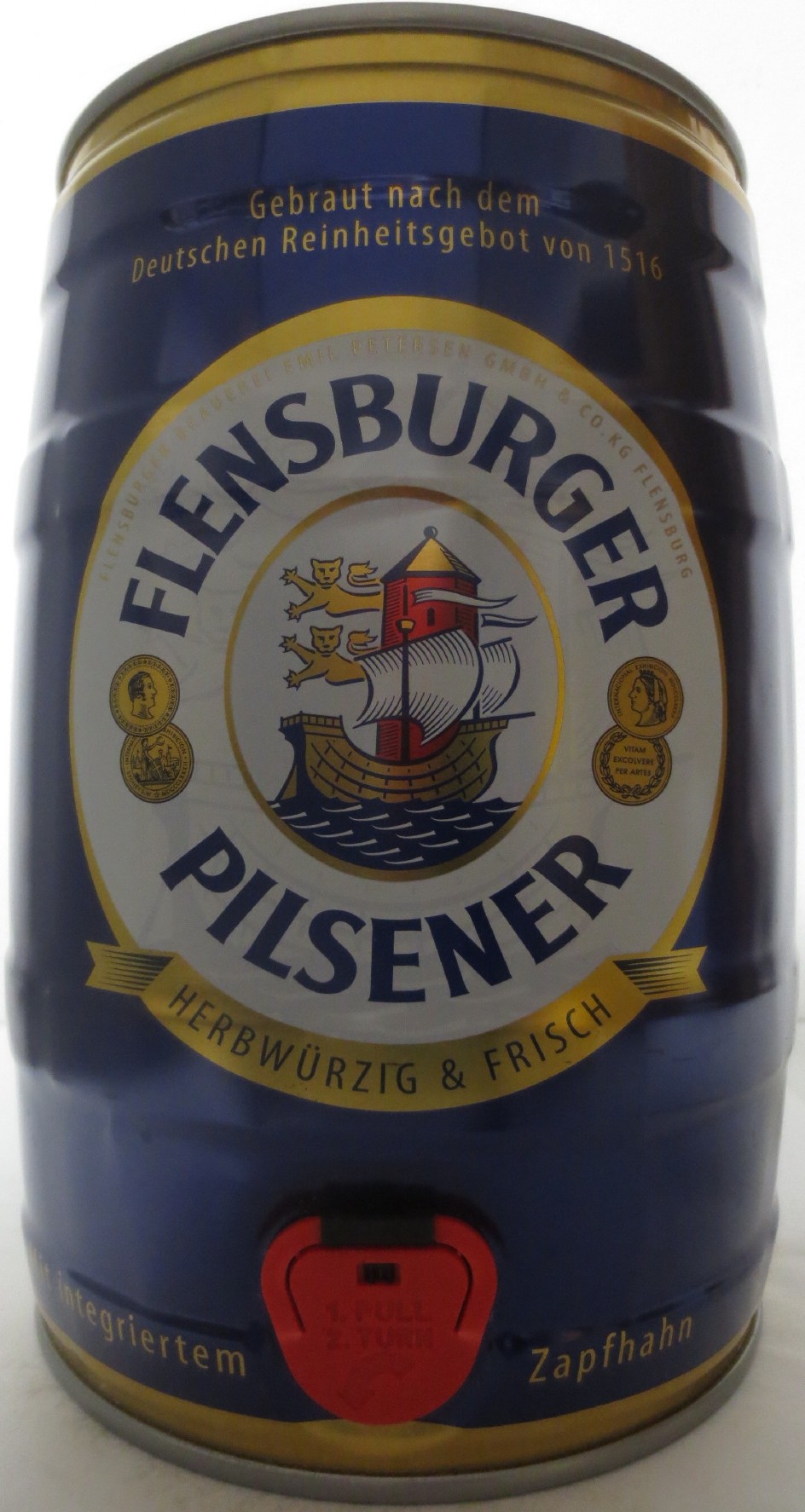 FLENSBURGER PILSENER HERBWÜRZIG & FRISCH (5L) Nr.2 