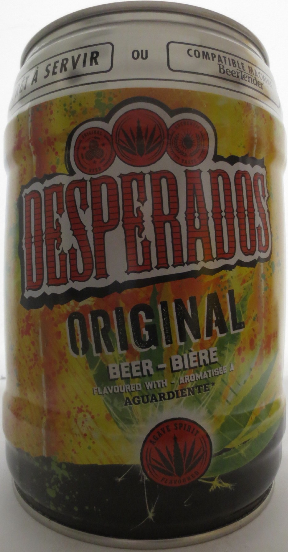 DESPERADOS ORIGINAL BIER MIT TEQUILA AROMA BEER - BIÉRE (5L) Nr.1 