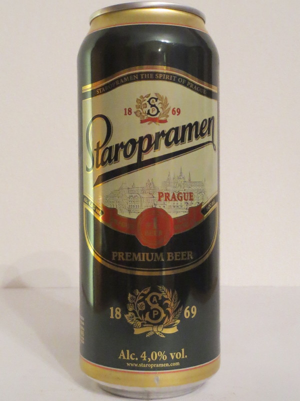 Staropramen PRAGUE PREMIUM BEER (50cl) (T/O)