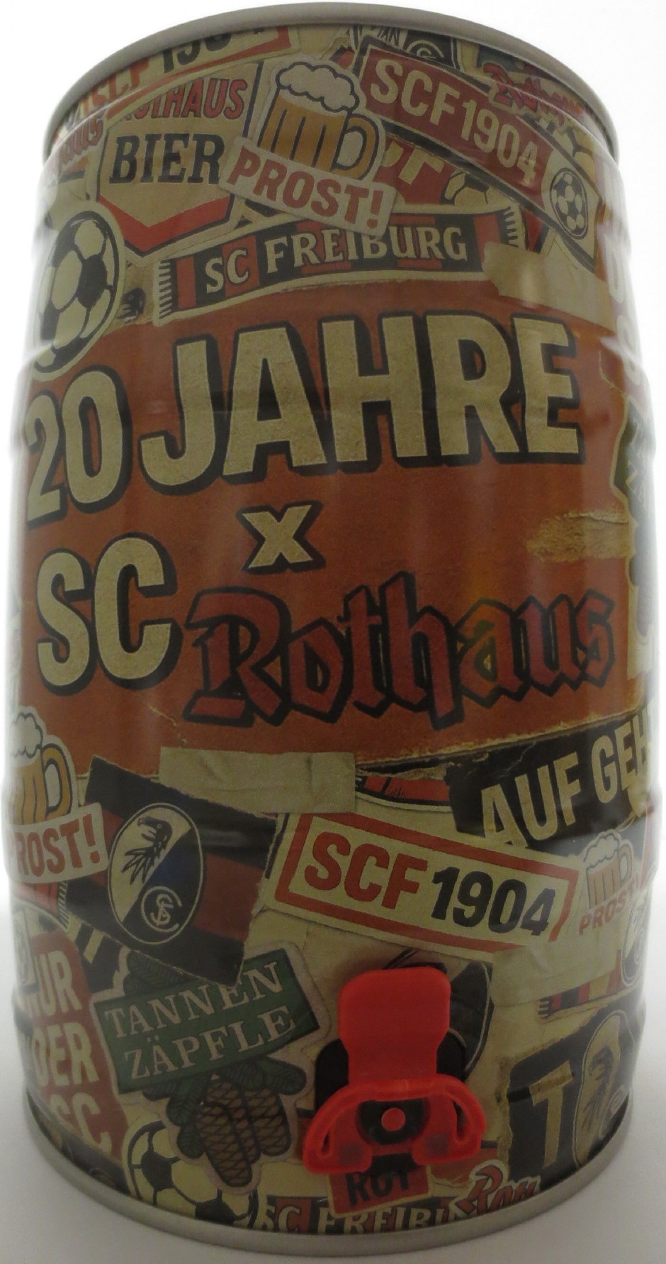 Rothaus PILS 20 JAHRE SC Freiburg (5L) Nr.1 