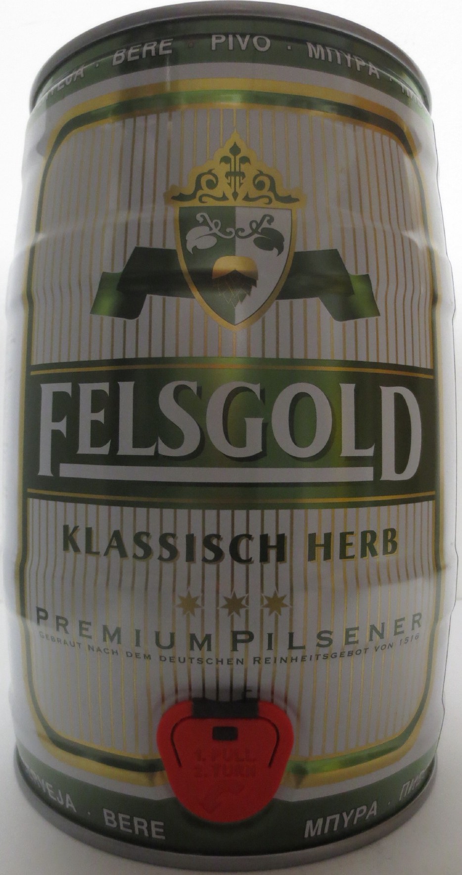 FELSGOLD KLASSISCH HERB PREMIUM PILSENER (5L) Nr.1 