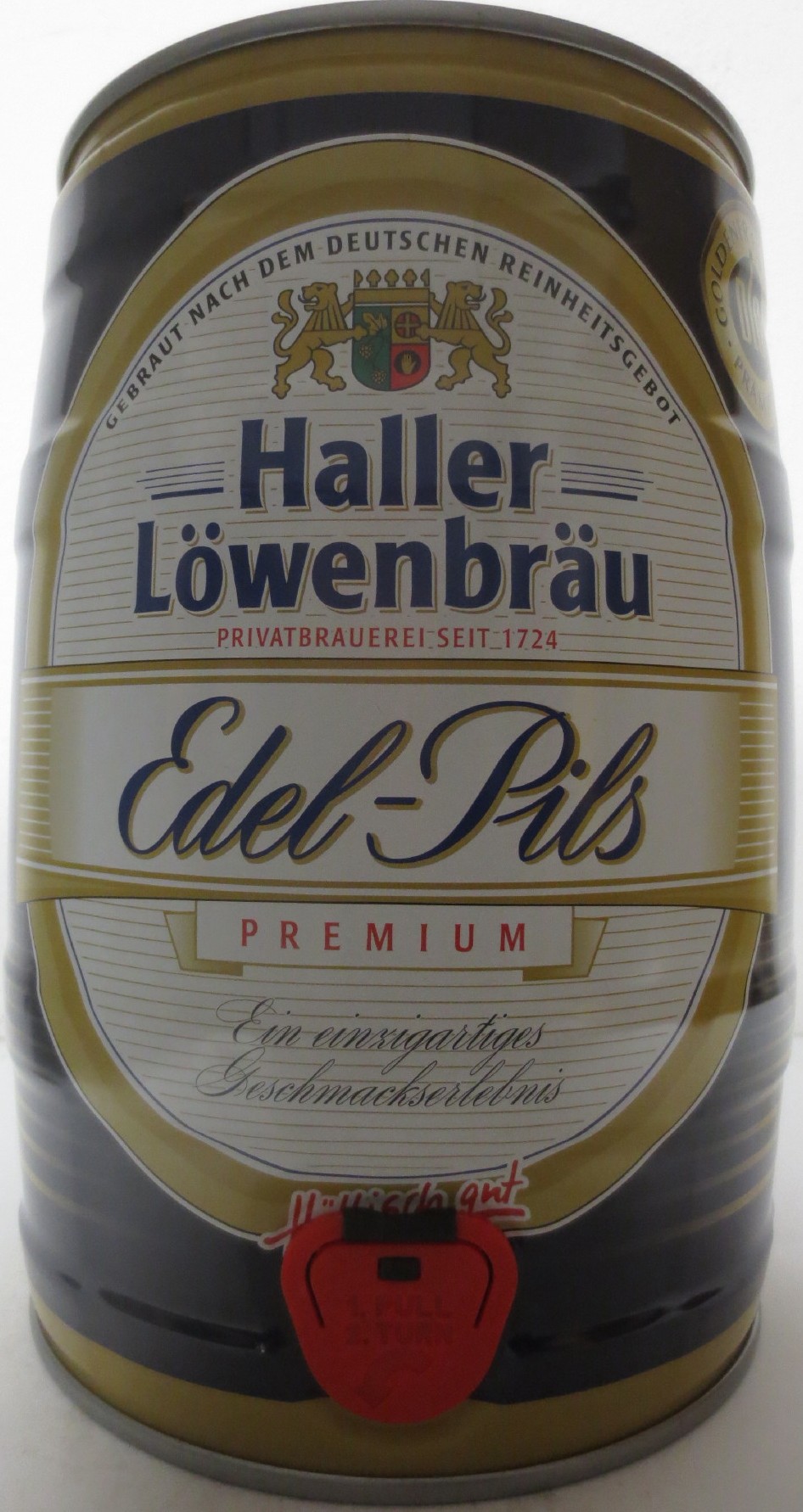 Haller Löwenbräu Edel-Pils PREMIUM (5L) Nr.1 