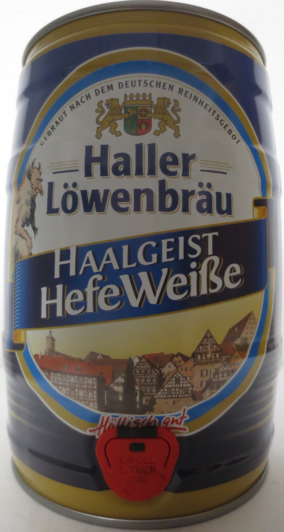 Haller Löwenbräu HAALGEIST Hefe Weiße (5L) Nr.1 