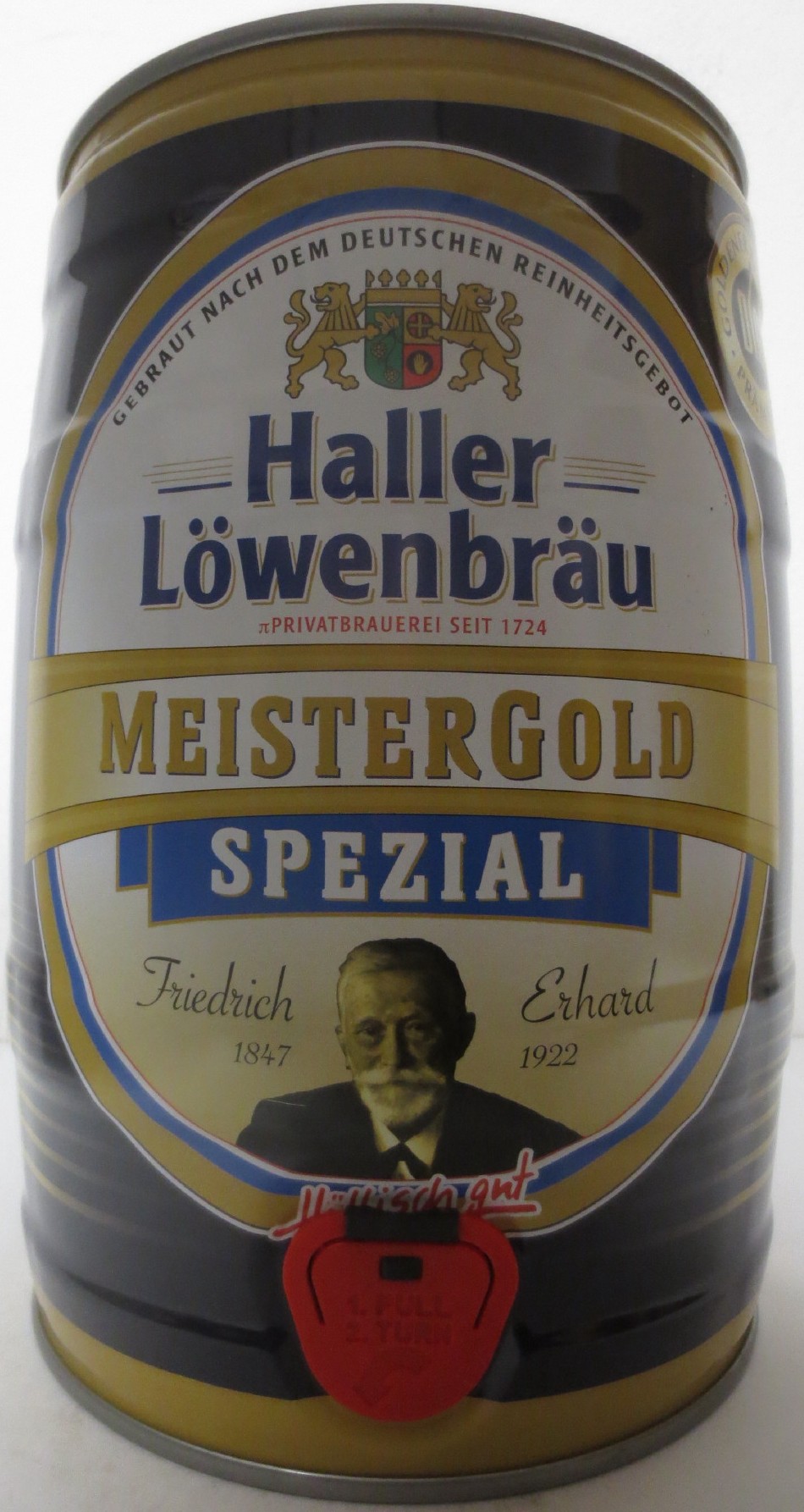 Haller Löwenbräu MEISTER GOLD SPEZIAL (5L) Nr.1 